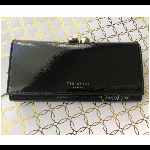 Ted Baker Patent Crystal Bobble Purse NWT - Picture 11 of 15